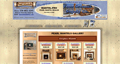 Desktop Screenshot of mantelpro.com