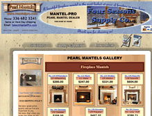 Tablet Screenshot of mantelpro.com